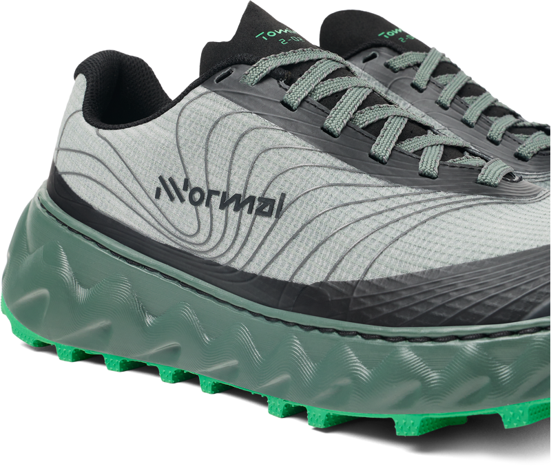 NNormal Tomir 2.0 Unisex Trail Running Shoe in Green-4