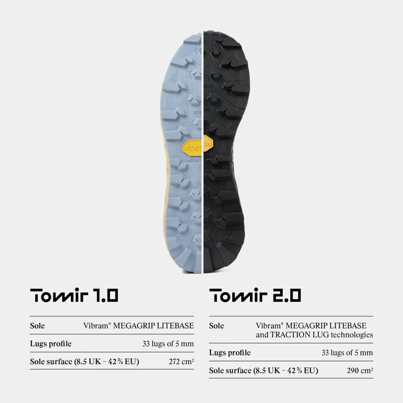 NNormal Tomir 2.0 Unisex Trail Running Shoe in Green-6