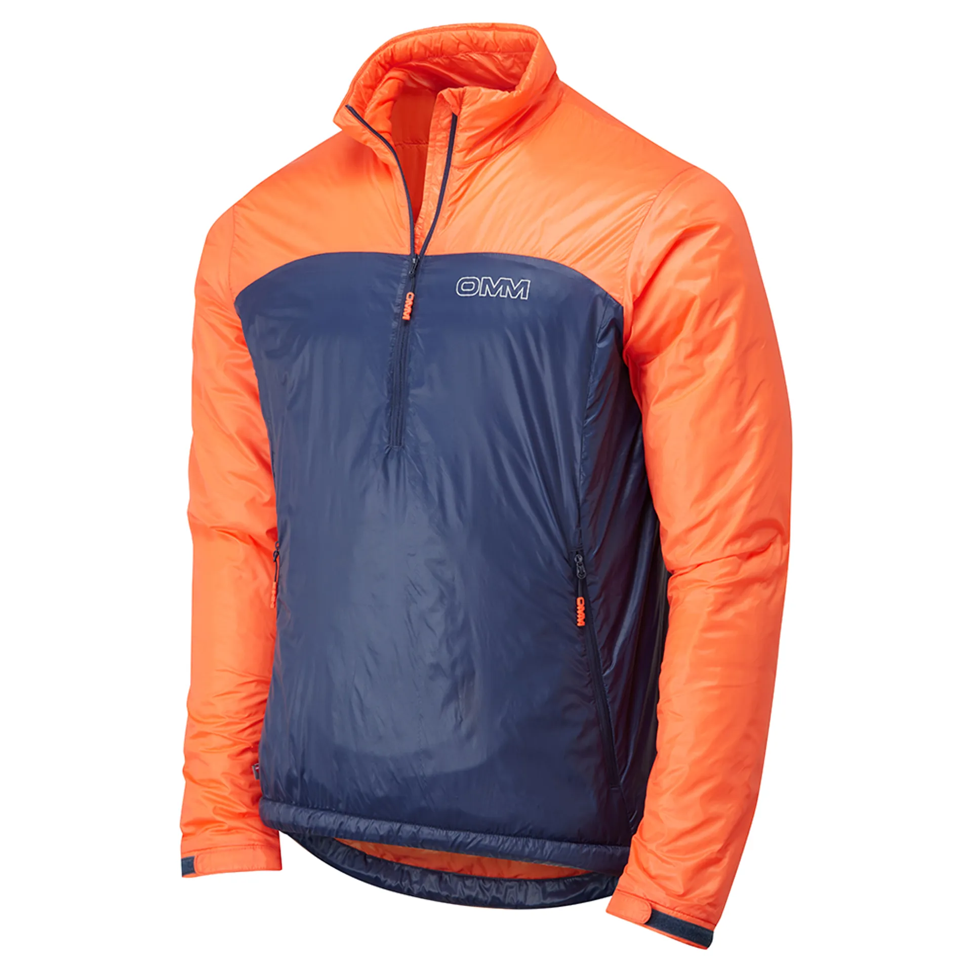 Running Isulation OMM Rotor Smock Men's Running Insulation Jacket Orange/Navy