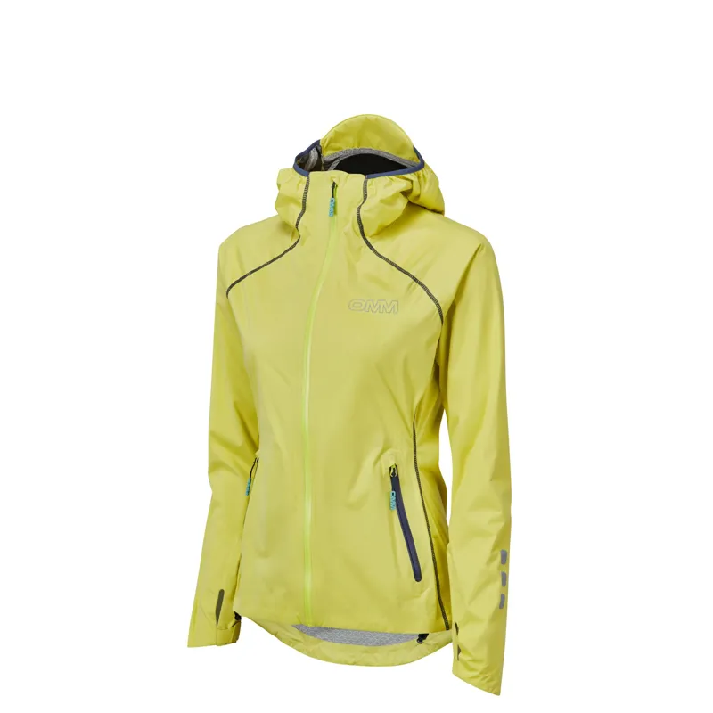 OMM Kamleika Women's Waterproof Running Jacket in Yellow-2