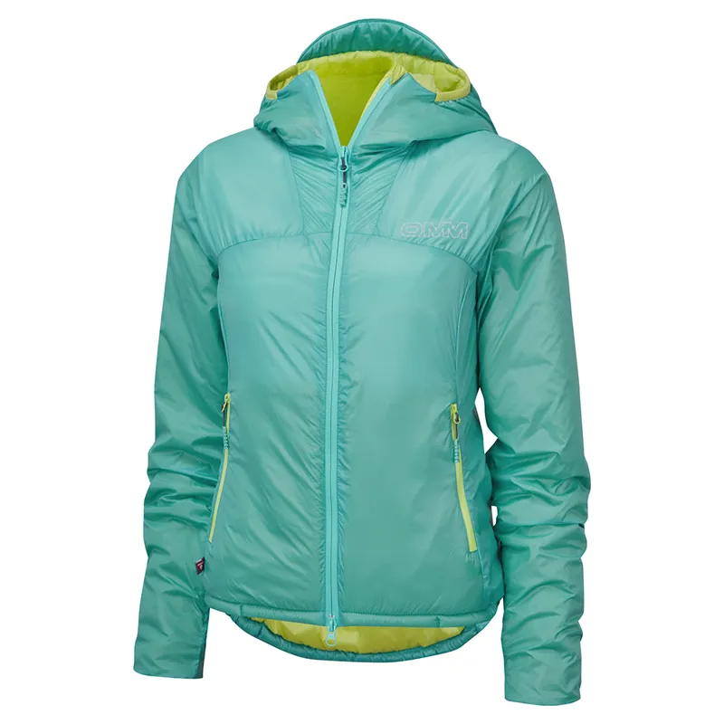 OMM Rotor Hood Women's Insulation Jacket in Aqua-2