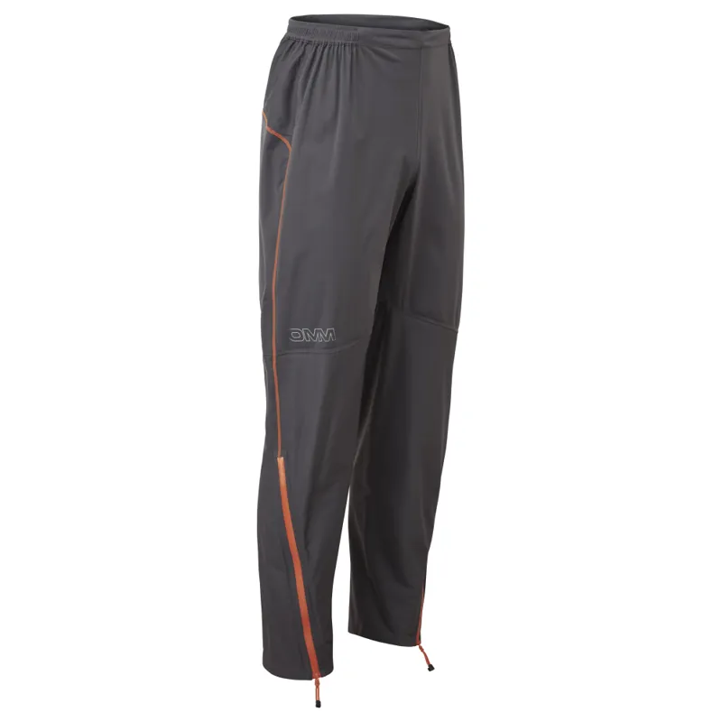 OMM Kamleika Pant Unisex Waterproof Running Trouser in Grey-2