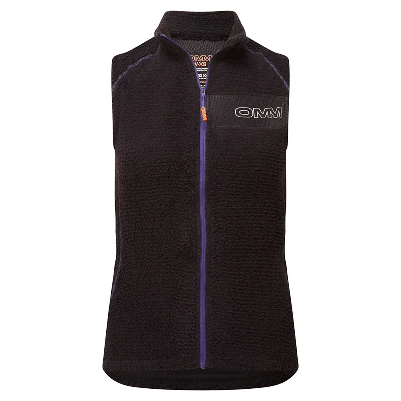 OMM Core Zipped Vest Women's Mid Layer in Black