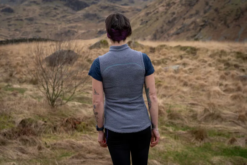 OMM Core Zipped Vest Women's Mid Layer in Grey-4