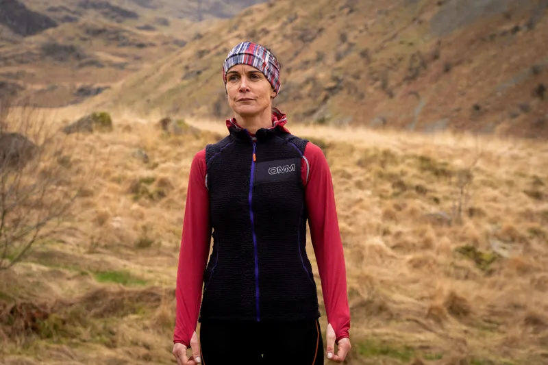 OMM Core Zipped Vest Women's Mid Layer in Black-2