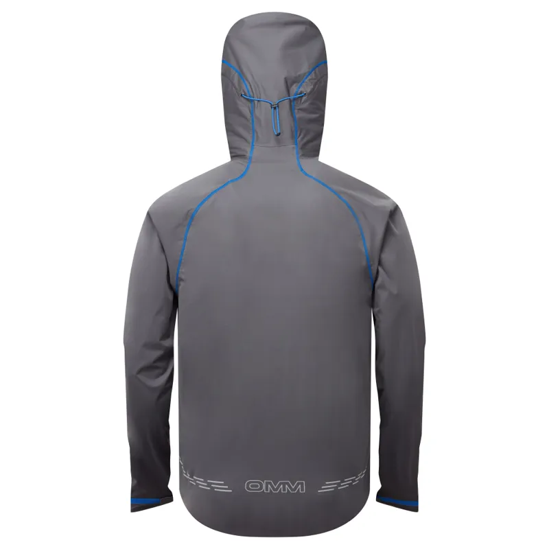 OMM Kamleika Men's Waterproof Running Jacket in Grey-2