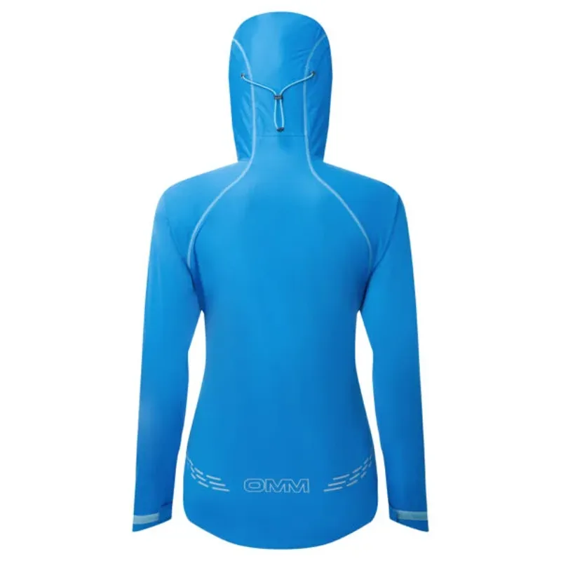 OMM Kamleika Women's Waterproof Running Jacket in Blue-1