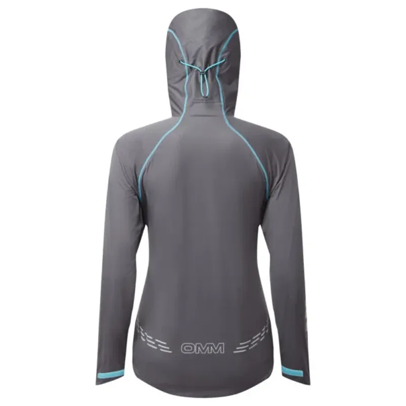 OMM Kamleika Women's Waterproof Running Jacket in Grey -1