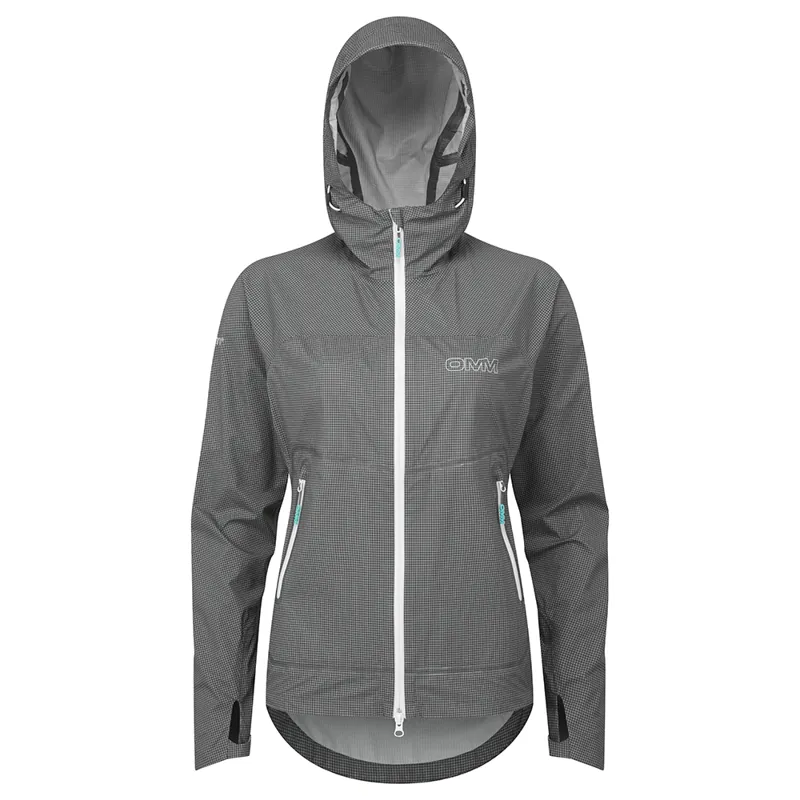 OMM Aether Jacket Women s Waterproof Running Dyneema Grey