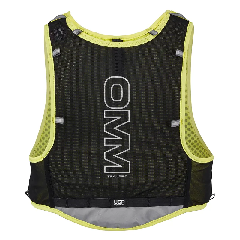 OMM TrailFire Vest Unisex Running Pack in Yellow-1