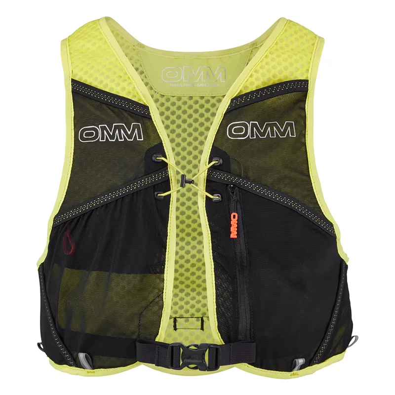 OMM TrailFire Vest Unisex Running Pack in Yellow