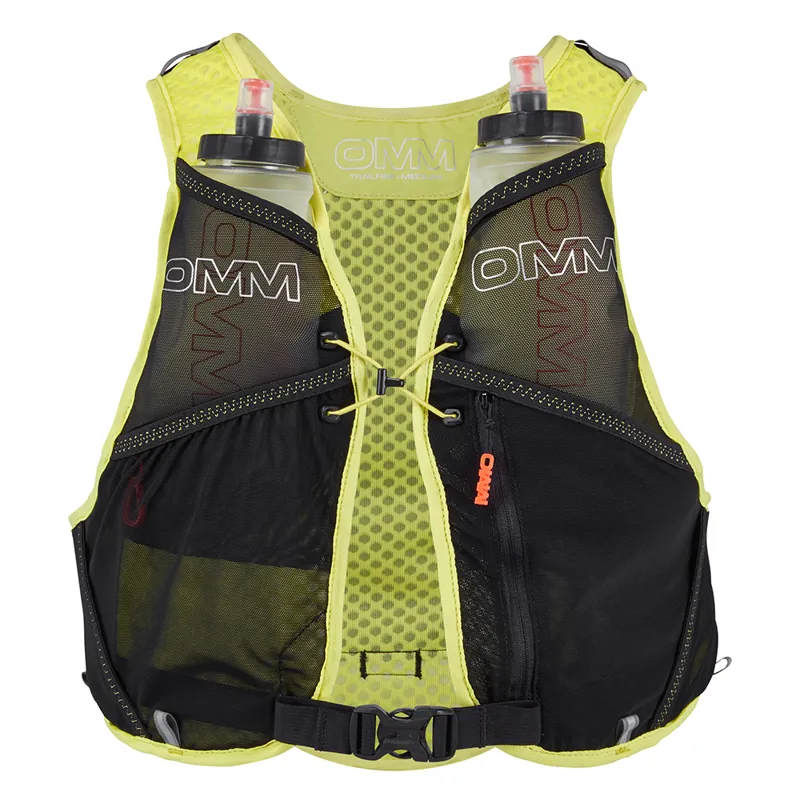 OMM TrailFire Vest Unisex Running Pack in Yellow-8