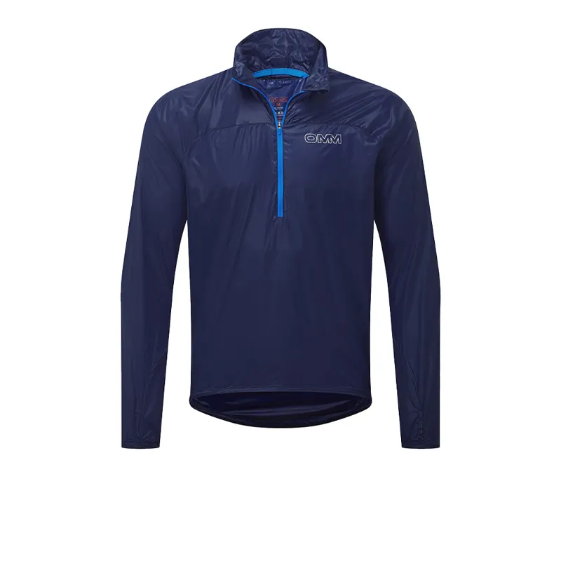 OMM Sonic Smock Men's Running Windshirt in Navy 