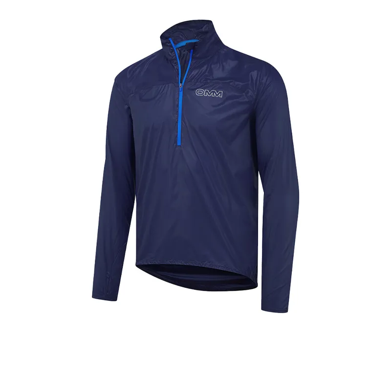 OMM Sonic Smock Men's Running Windshirt in Navy -1