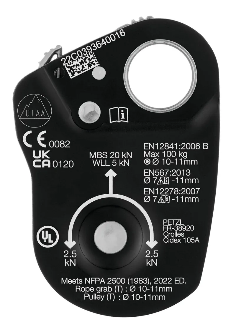 Petzl Mini Traxion Openable Progress-Capture Pulley -1