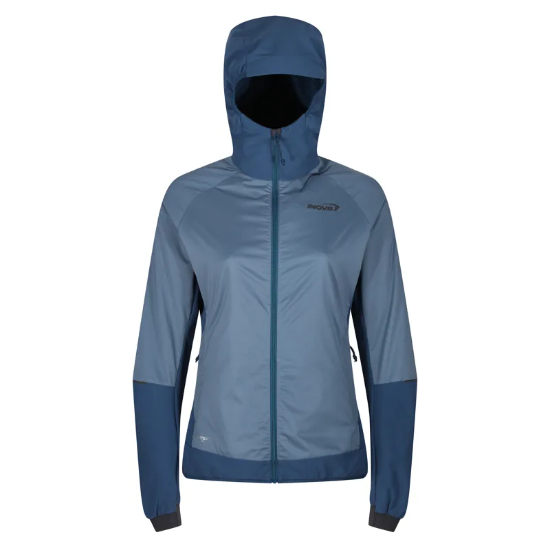 Inov8 Performance Hybrid Women's Softshell Jacket in Slate/Navy-2