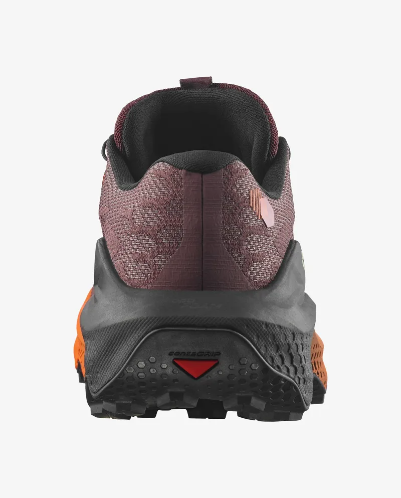 Salomon Ultra Glide 4 Women's Trail Running Shoes in Huckleberry/Black/Red Orange-4