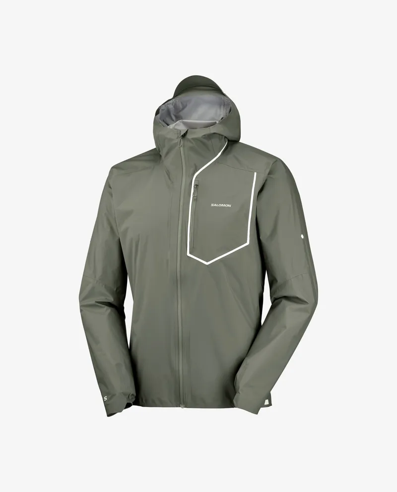 Salomon Bonatti Pro Men's Waterproof Jacket in Castor Grey