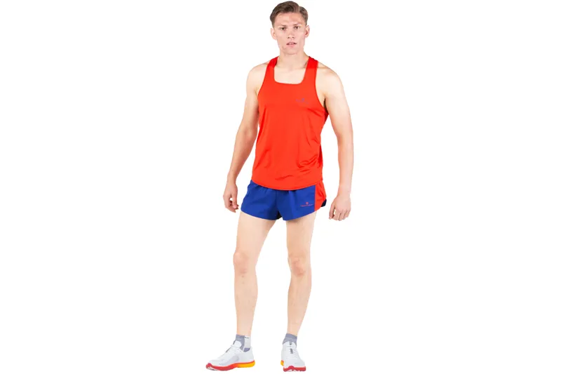 Ronhill Men's Tech Revive Racer Vest in Flame/Solar-2