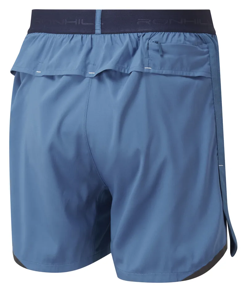 Ronhill Tech Revive 5 Men's Running Short in Admiral/Limestone-1