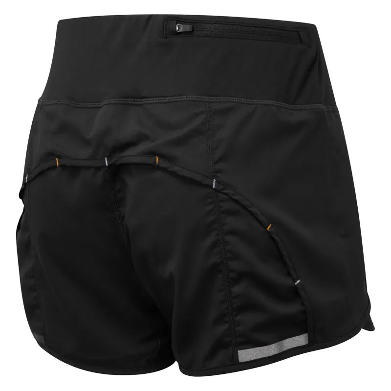 Ronhill Tech Revive Women's Running Short in Black/Spice-1