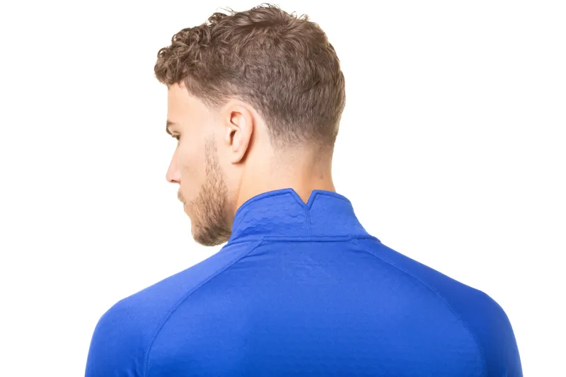 Ronhill Tech Prism 1/2 Zip Tee Men's Midlayer in Cobalt/Flame-11