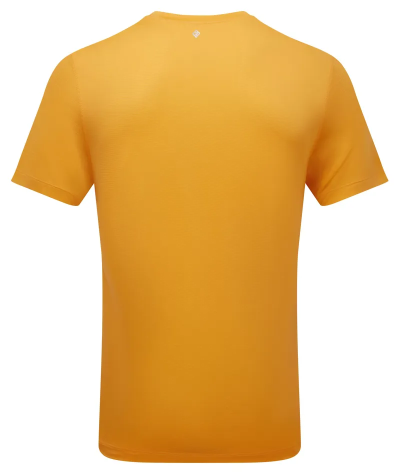 Ronhill Men's Tech S/S Tee in Sunray/Kingfisher-1