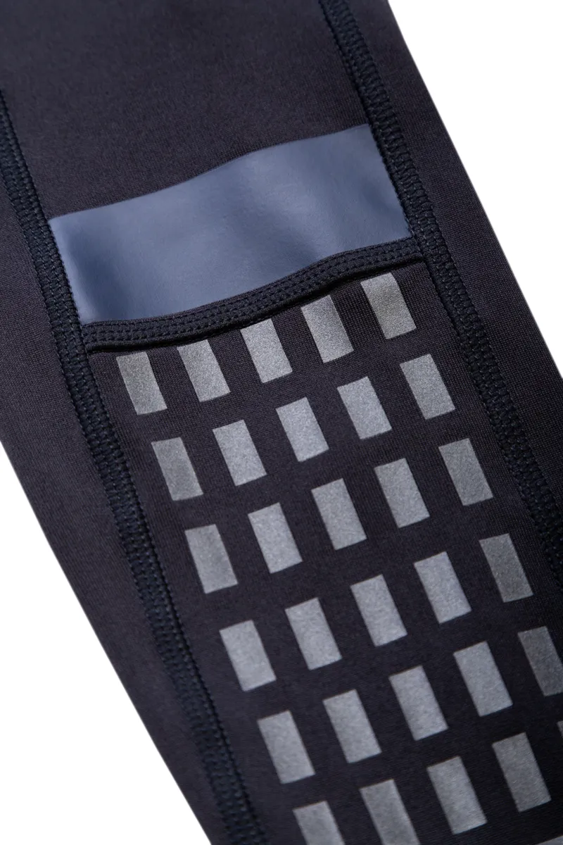 Ronhill Tech Afterhours Women's Running Tight in Black/Charcoal/Reflect-8