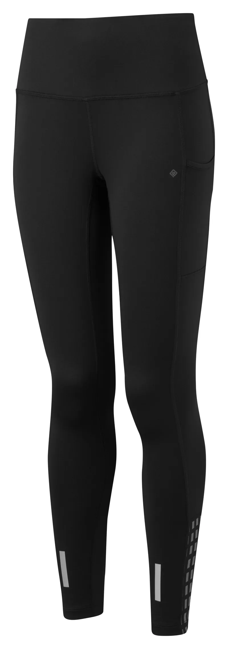 Ronhill Tech Afterhours Women's Running Tight in Black/Charcoal/Reflect
