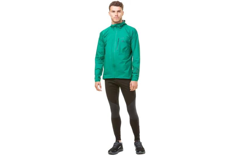 Ronhill Tech Gore-Tex Mercurial Men's Waterproof Running Jacket in Lawn/Deep Lagoon-2