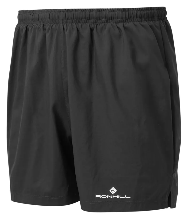 Ronhill Core 5-inch Men's Running Short in Black/Bright White