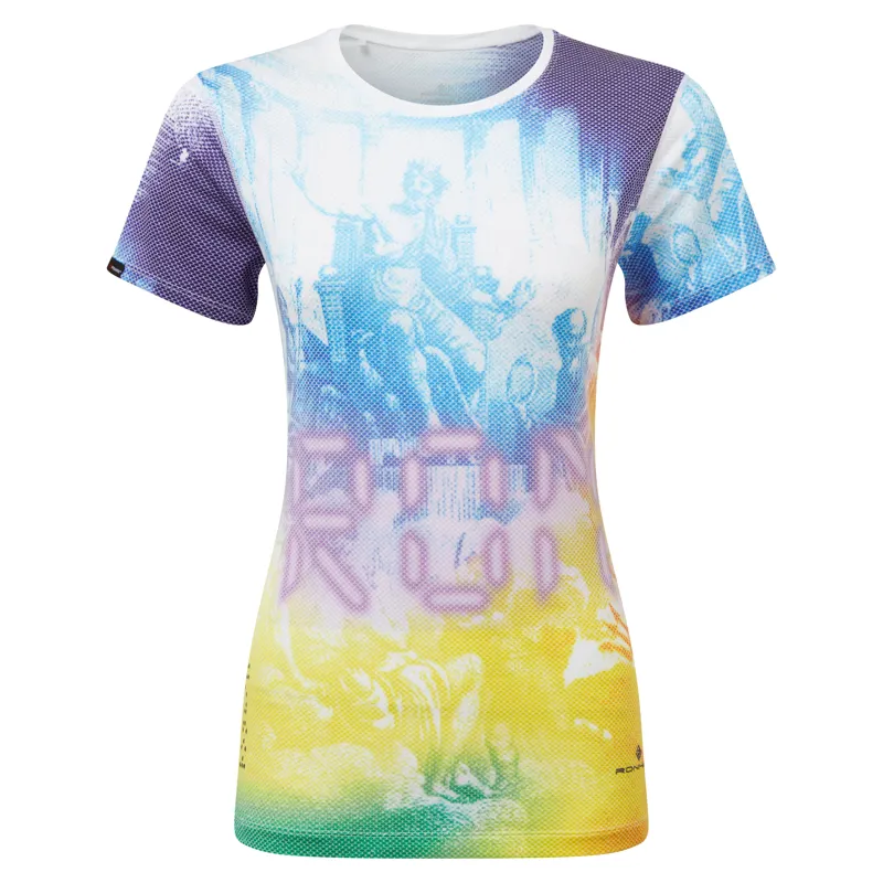 Ronhill Tech Golden Hour Women s Running T Shirt in Imperial Solar Olympus