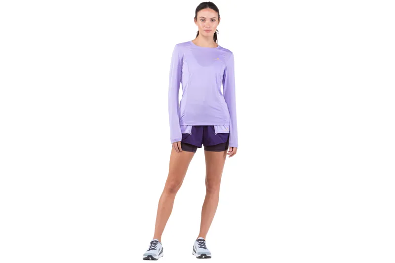 Ronhill Women's Tech Twin Running Short in Imperial/Nightshade-2