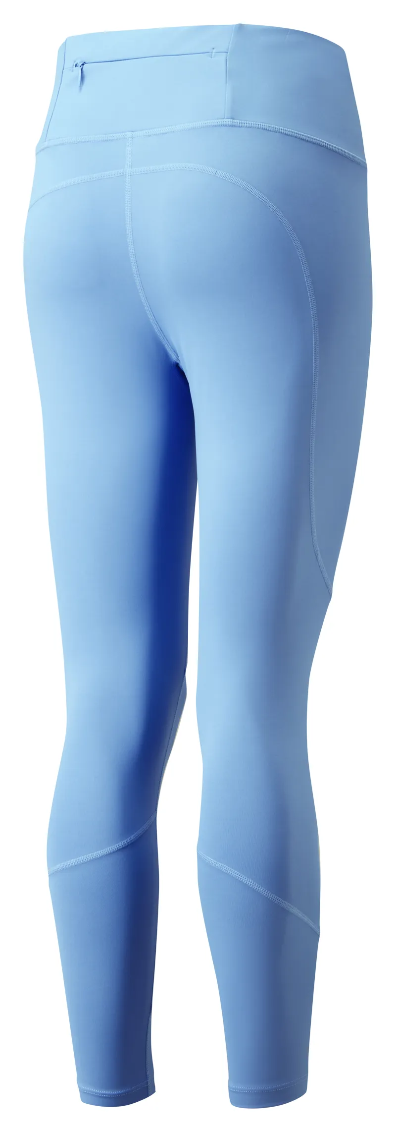 Ronhill Tech Crop Women's Tight in Lake Blue/Vanilla-1