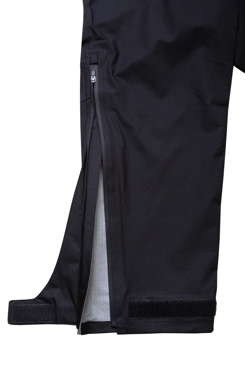 Ronhill Tech Fortify Pant Unisex Waterproof Running Trouser in All Black-5