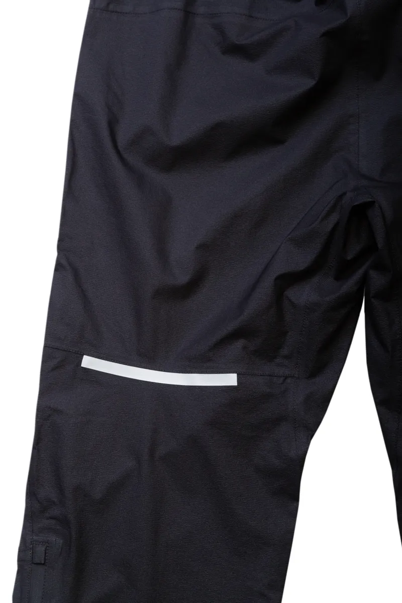 Ronhill Tech Fortify Pant Unisex Waterproof Running Trouser in All Black-6