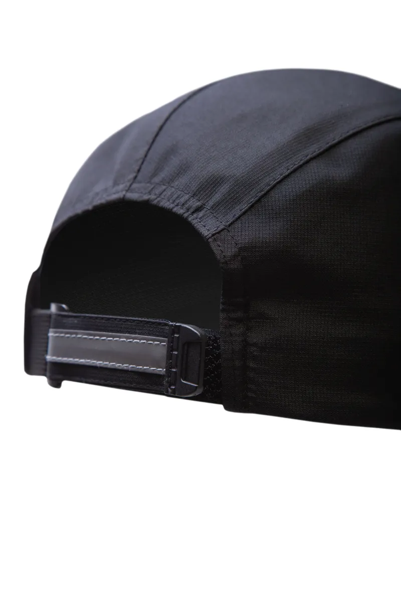 Ronhill Fortify Waterproof Running Cap in All Black-3