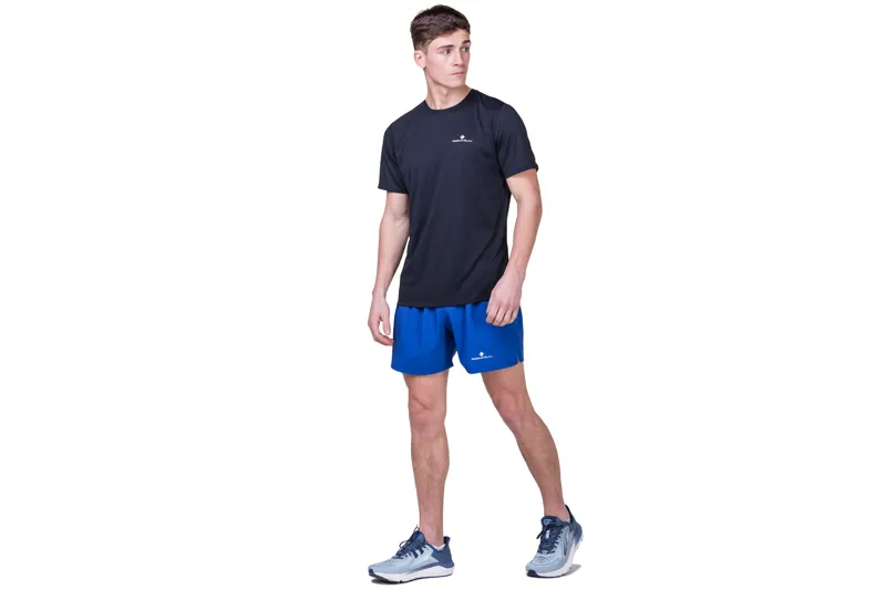 Ronhill Core 5-inch Men's Running Short in Dark Cobalt/Bright White-4
