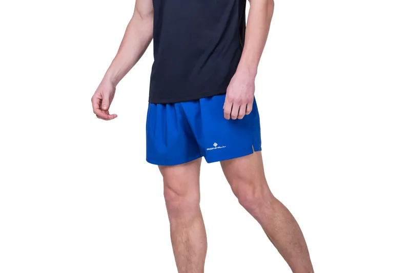 Ronhill Core 5-inch Men's Running Short in Dark Cobalt/Bright White-2