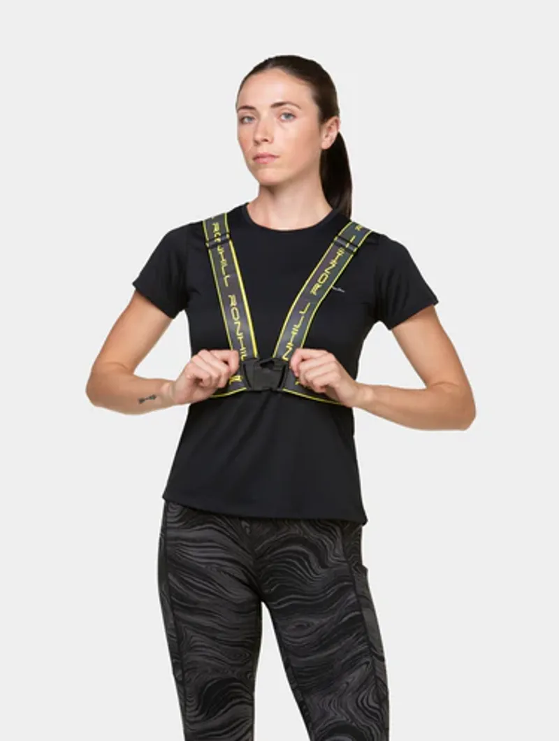 Ronhill Reflect Belt in Fluo Yellow/Reflect-2