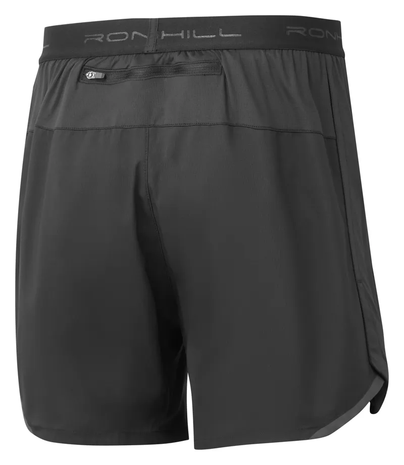 Ronhill Tech 5-inch Men's Running Short in All Black-1