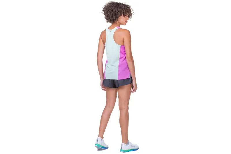 Ronhill Tech Race Women's Running Vest in Fuchsia/Honeydew-5