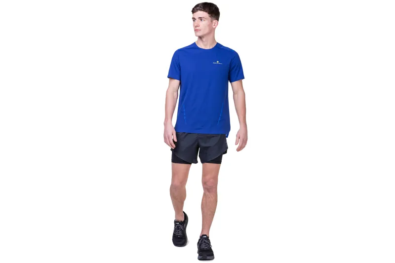 Ronhill Tech Race S/S Men's Running T-Shirt in Ocean/Azurite-2