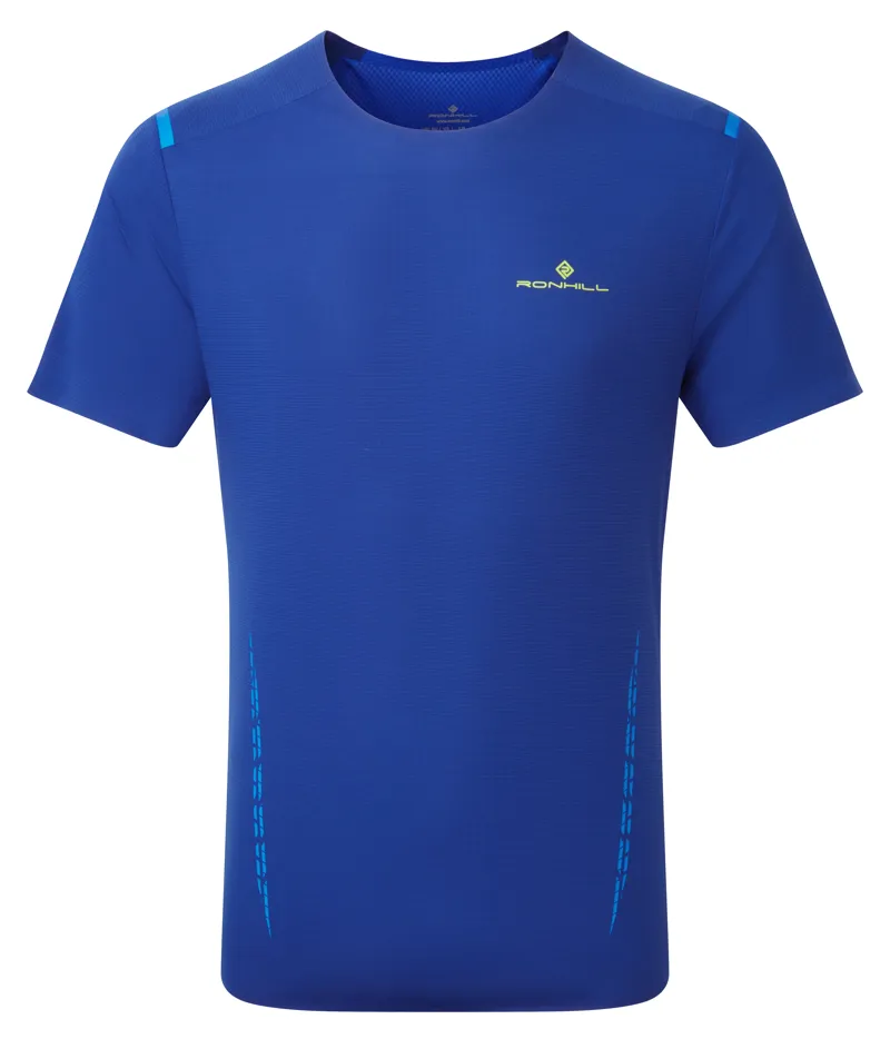Ronhill Tech Race S/S Men's Running T-Shirt in Ocean/Azurite