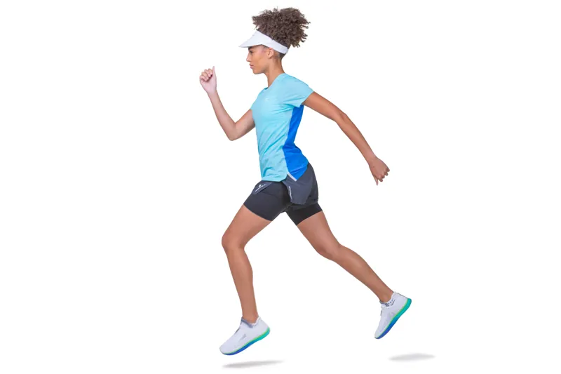 Ronhill Sunlight Vizor in Bright White/Black-1