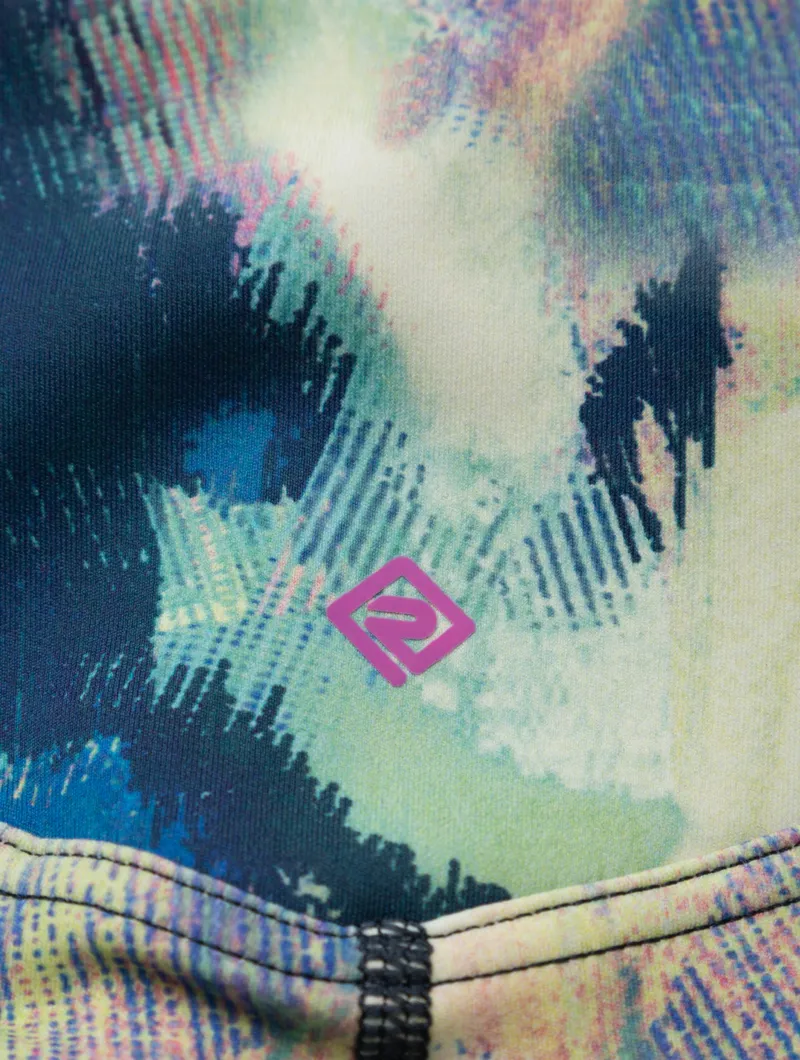 Ronhill Tech Crop Women's Tight in Multi Illusion-7