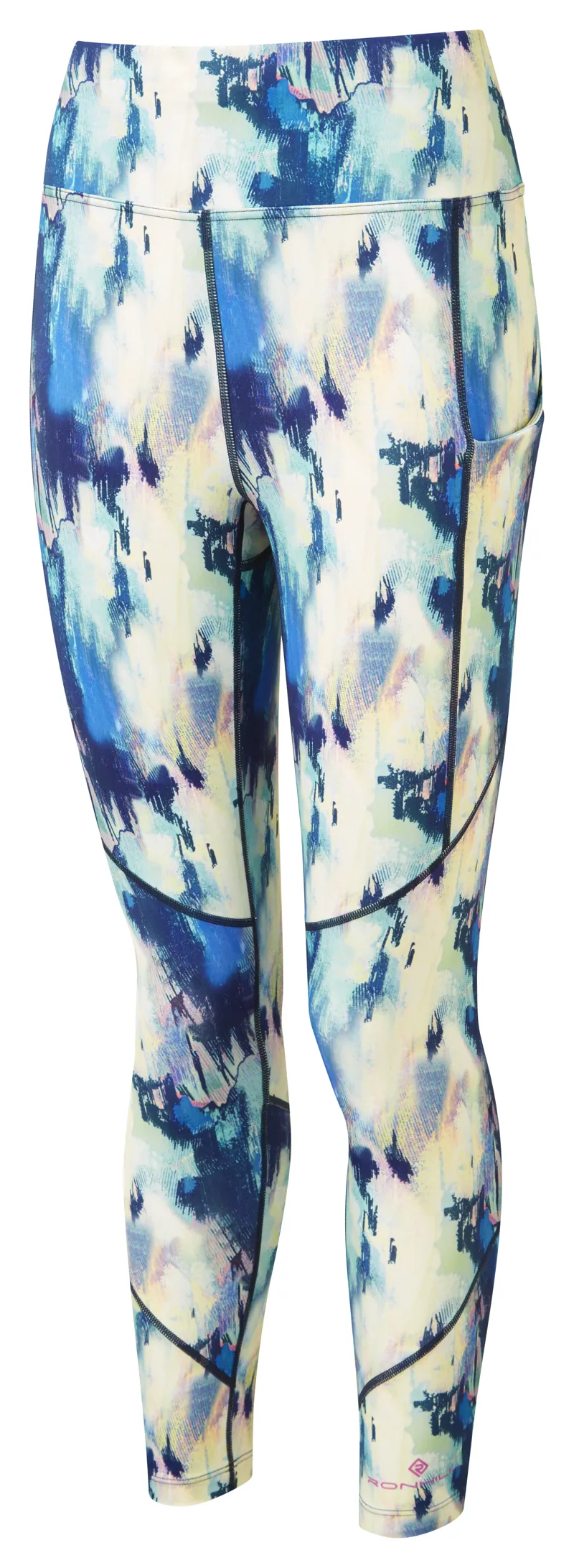 Ronhill Tech Crop Women's Tight in Multi Illusion