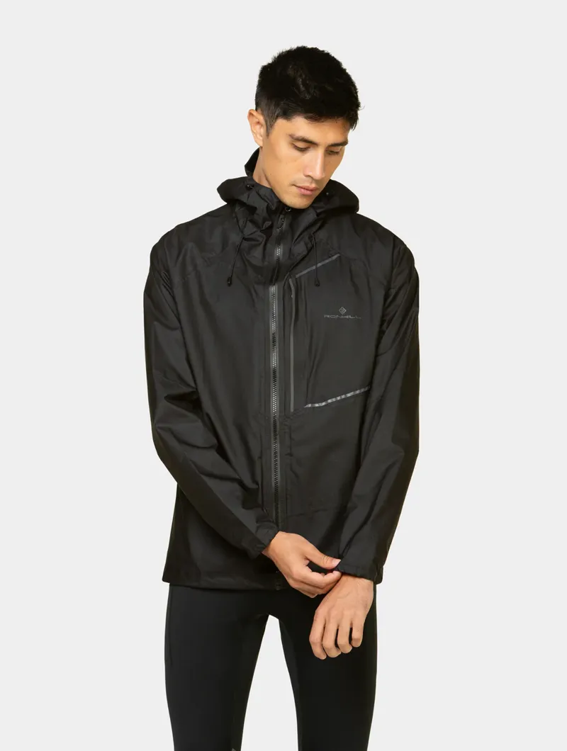 Ronhill Tech Fortify Men's Waterproof Jacket in Black -5