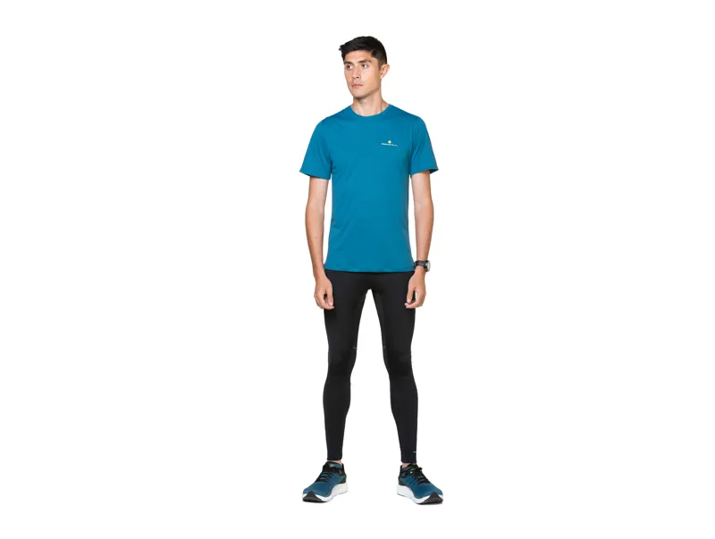 Ronhill Tech Paragon Men's Running Tight in All Black-4