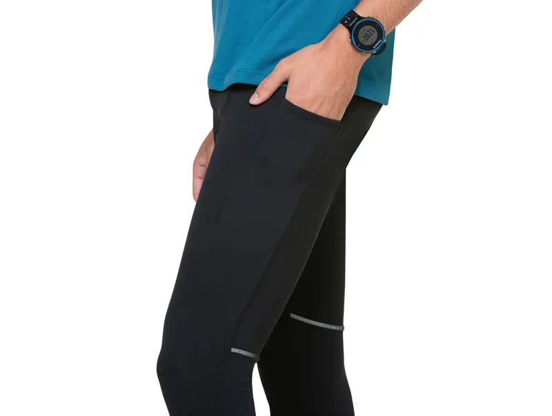 Ronhill Tech Paragon Men's Running Tight in All Black-6